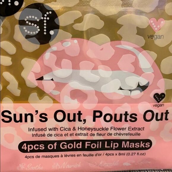SFGlow Sun's Out Pouts Out Lip Mask (4 pack) - Picture 2 of 5